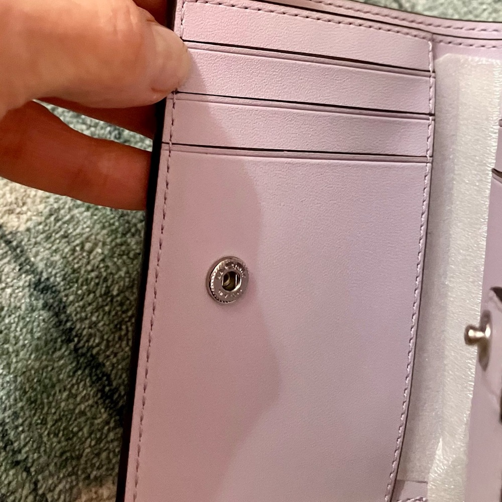 Kate Spade Lilac Leather Wallet - Picture 4 of 7